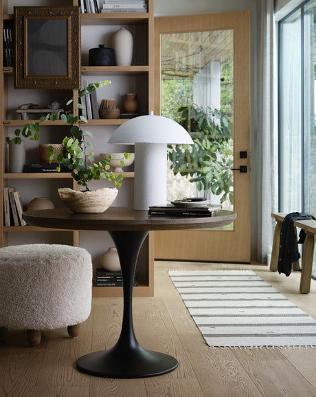 Santorini Table Lamp in Matte White Plaster from Four Hands - Luna Furniture