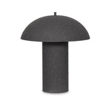 Santorini Table Lamp in Matte Black Plaster from Four Hands - Luna Furniture