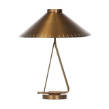 Egon Table Lamp in Antique Brass Iron from Four Hands - Luna Furniture