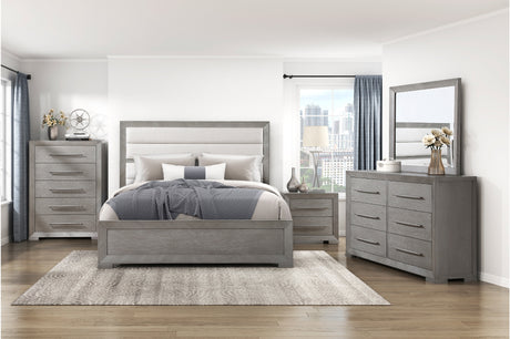 Owen Gray Panel Bedroom Set from Homelegance - Luna Furniture