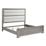 Owen Gray Eastern King Bed from Homelegance - Luna Furniture