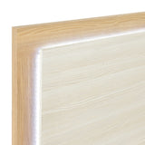 Sterling Natural/White 4pc Set (QB+NS+DR+MR) from Homelegance - Luna Furniture