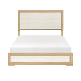Sterling Natural/White 4pc Set (QB+NS+DR+MR) from Homelegance - Luna Furniture