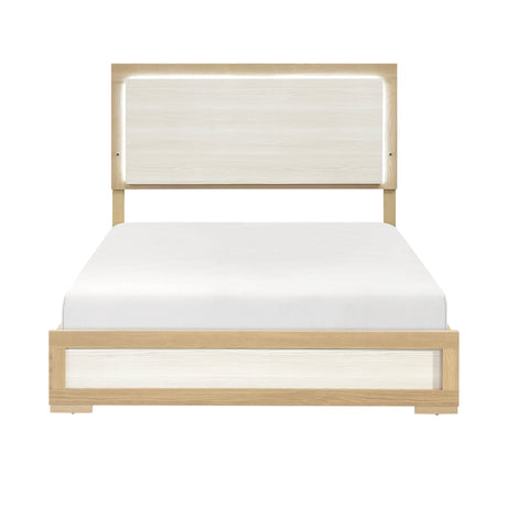 Owen Gray Eastern King Bed from Homelegance - Luna Furniture