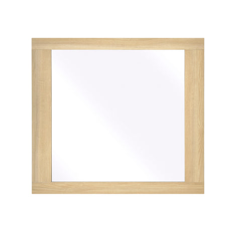 Sterling Natural/White LED Queen Bed from Homelegance - Luna Furniture