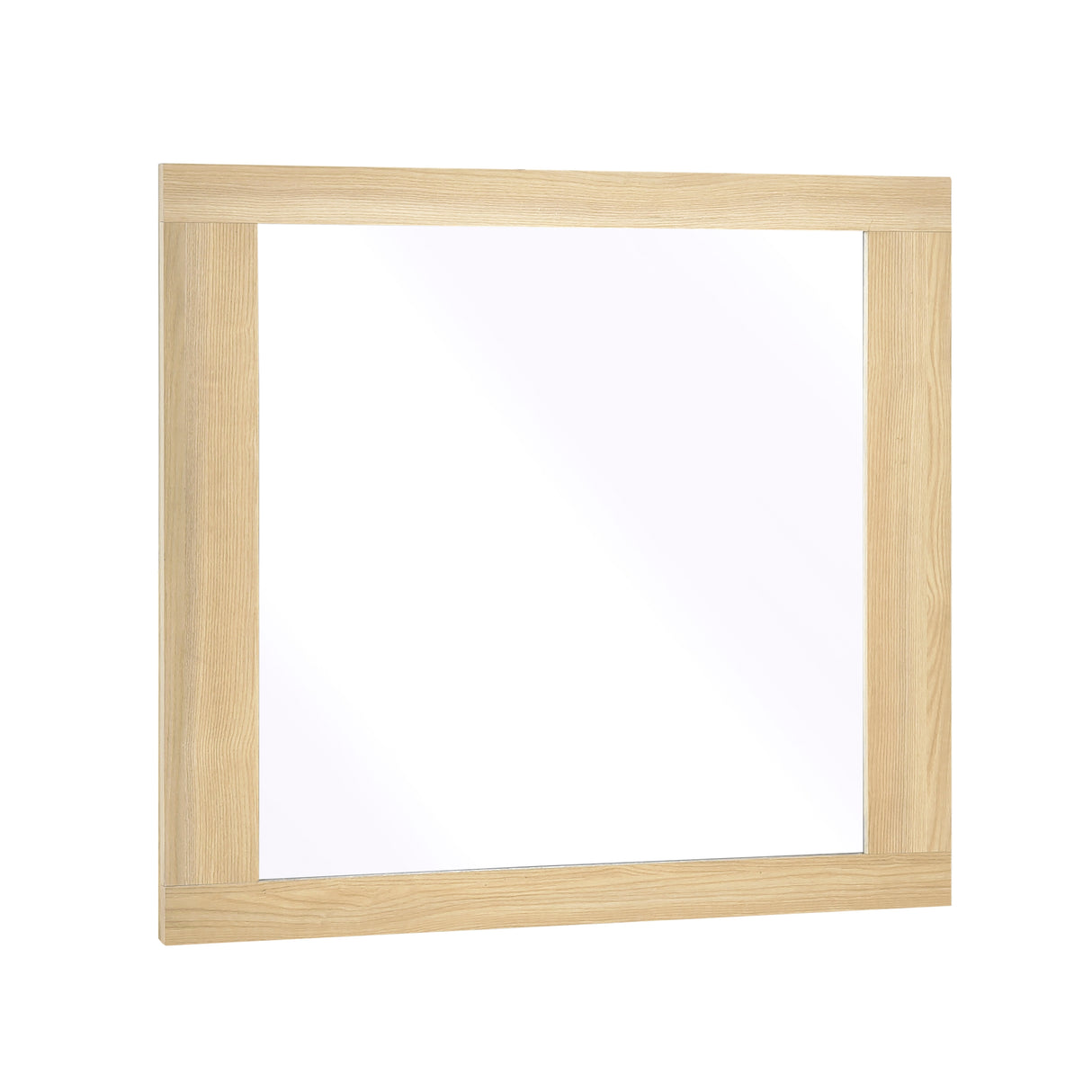 Sterling Natural/White LED Queen Bed from Homelegance - Luna Furniture
