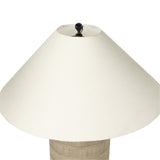 Brynner Table Lamp in Dripping Etched Silver from Four Hands - Luna Furniture