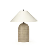 Brynner Table Lamp in Dripping Etched Silver from Four Hands - Luna Furniture