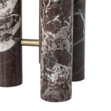 Medici Table Lamp in Merlot Marble from Four Hands - Luna Furniture