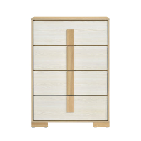 Sterling Natural/White 5pc Set (TB+NS+DR+MR+CH) from Homelegance - Luna Furniture