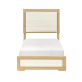 Sterling Natural/White 5pc Set (TB+NS+DR+MR+CH) from Homelegance - Luna Furniture