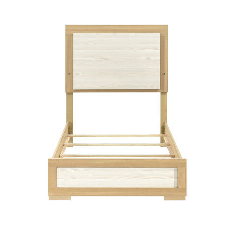 Sterling Natural/White 5pc Set (TB+NS+DR+MR+CH) from Homelegance - Luna Furniture