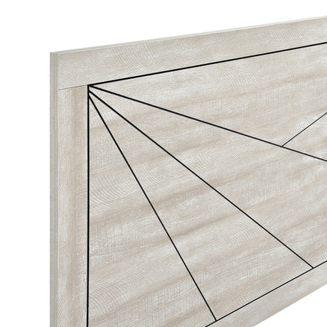 Aspen Gray Oak Queen Bed from Homelegance - Luna Furniture