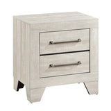 Aspen Gray Oak 5pc Set (QB+NS+DR+MR+CH) from Homelegance - Luna Furniture
