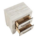 Aspen Gray Oak 5pc Set (QB+NS+DR+MR+CH) from Homelegance - Luna Furniture
