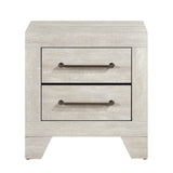 Aspen Gray Oak 5pc Set (QB+NS+DR+MR+CH) from Homelegance - Luna Furniture