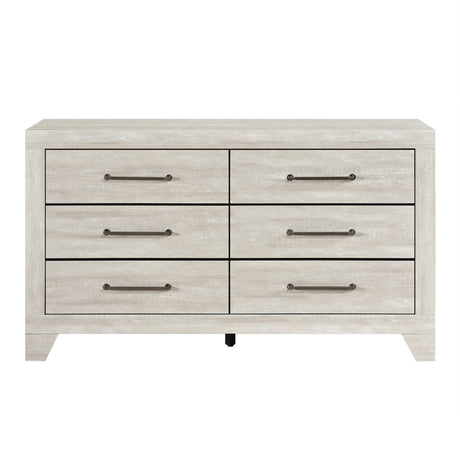 Aspen Gray Oak Bedroom Set from Homelegance - Luna Furniture