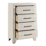 Aspen Gray Oak Full Bed from Homelegance - Luna Furniture