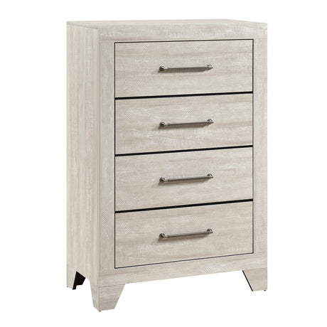 Aspen Gray Oak Eastern King Bed from Homelegance - Luna Furniture