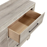 Everett Gray 4pc Set (QB+NS+DR+MR) from Homelegance - Luna Furniture