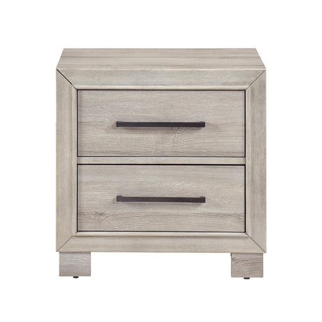 Everett Gray 5pc Set (QB+NS+DR+MR+CH) from Homelegance - Luna Furniture