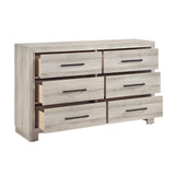 Everett Gray 5pc Set (QB+NS+DR+MR+CH) from Homelegance - Luna Furniture