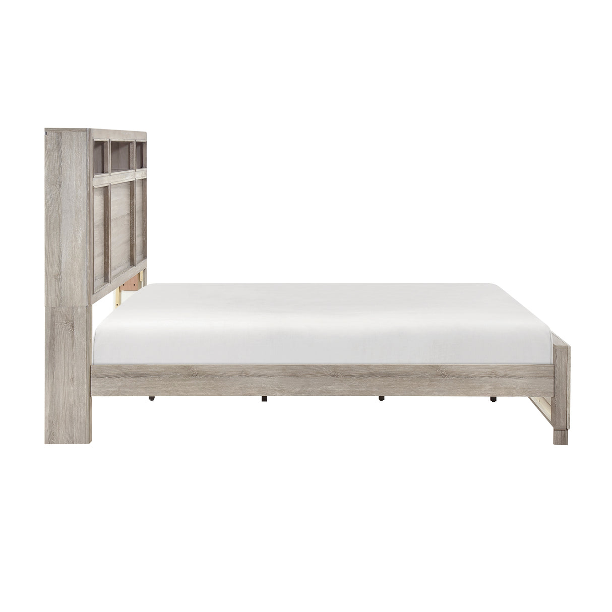 Everett Gray California King Bed from Homelegance - Luna Furniture