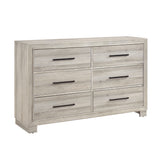 Everett Gray Queen Panel Bed from Homelegance - Luna Furniture