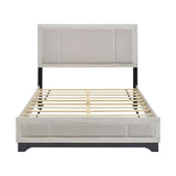 Westport White Oak/Gray 4pc Set (QB+NS+DR+MR) from Homelegance - Luna Furniture