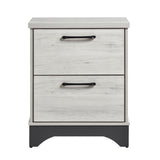 Westport White Oak/Gray 5pc Set (QB+NS+DR+MR+CH) from Homelegance - Luna Furniture