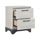 Westport White Oak/Gray 5pc Set (QB+NS+DR+MR+CH) from Homelegance - Luna Furniture