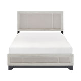 Westport White Oak/Gray California King Platform Bed from Homelegance - Luna Furniture