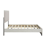 Westport White Oak/Gray California King Platform Bed from Homelegance - Luna Furniture