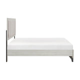 Westport White Oak/Gray California King Platform Bed from Homelegance - Luna Furniture