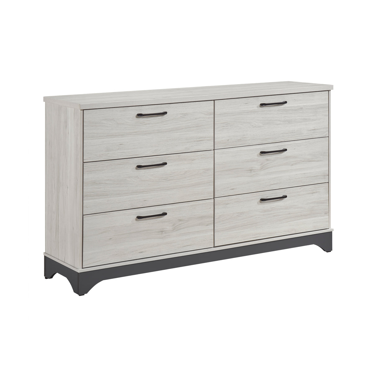 Westport White Oak/Gray Platform Youth Bedroom Set from Homelegance - Luna Furniture