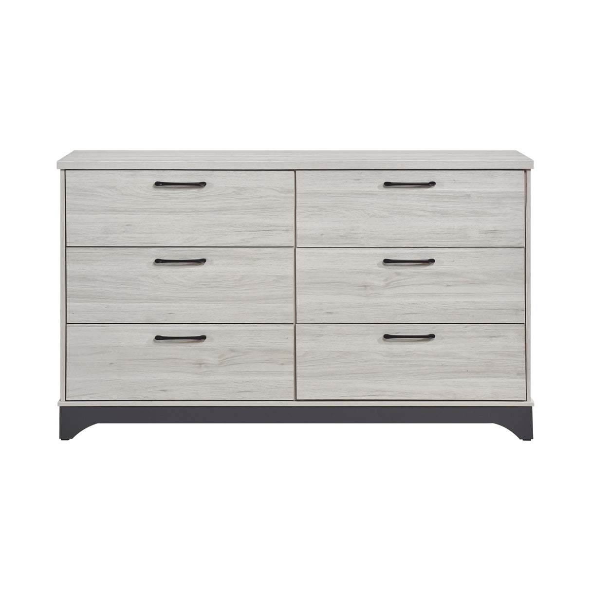 Westport White Oak/Gray Twin Platform Bed from Homelegance - Luna Furniture