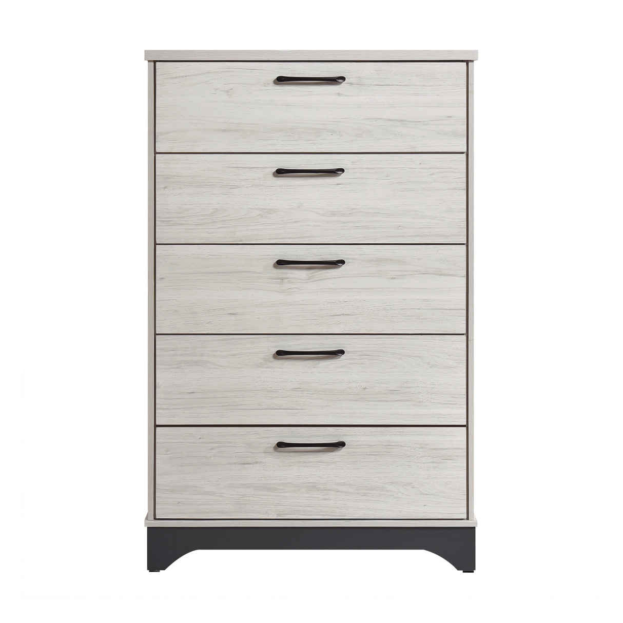 Westport White Oak/Gray Full Platform Bed from Homelegance - Luna Furniture