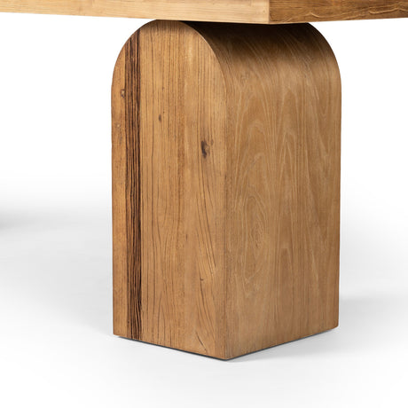 Keane Console Table in Reclaimed Natural Elm from Four Hands - Luna Furniture