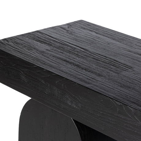 Keane Console Table in Reclaimed Black Elm from Four Hands - Luna Furniture
