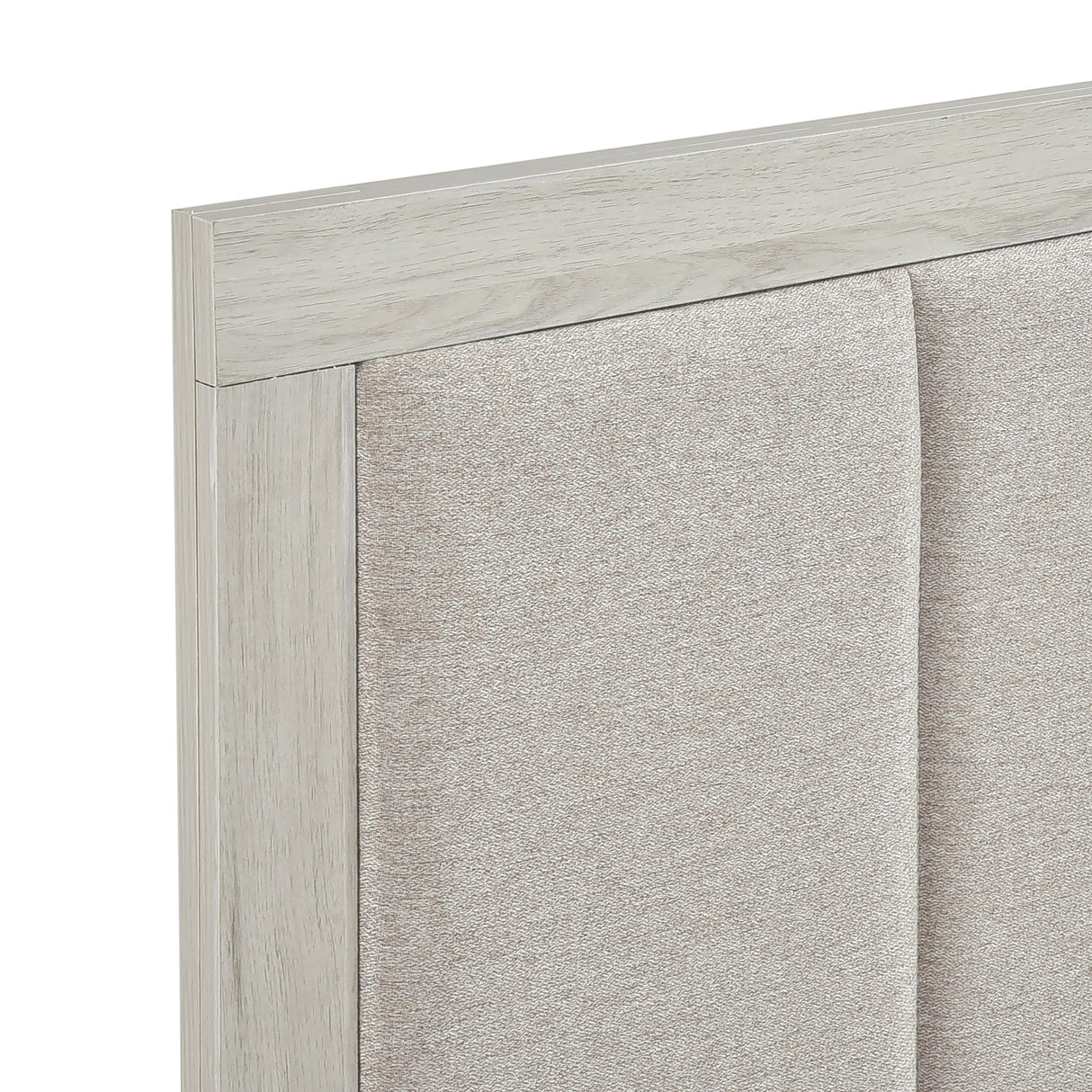 Westport White Oak/Gray Eastern King Platform Bed from Homelegance - Luna Furniture