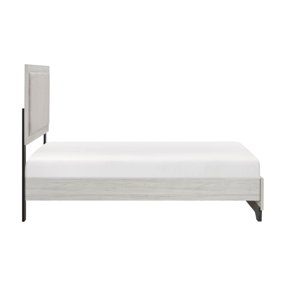 Westport White Oak/Gray Twin Platform Bed from Homelegance - Luna Furniture