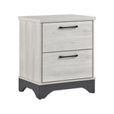 Westport White Oak/Gray Platform Bedroom Set from Homelegance - Luna Furniture