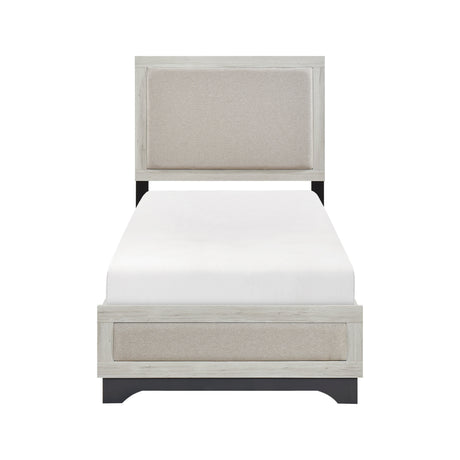 Westport White Oak/Gray 5pc Set (TB+NS+DR+MR+CH) from Homelegance - Luna Furniture