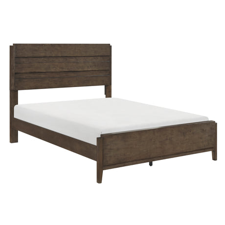 Emmett Dark Walnut Queen Bed from Homelegance - Luna Furniture