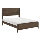 Emmett Dark Walnut 5pc Set (QB+NS+DR+MR+CH) from Homelegance - Luna Furniture