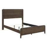 Emmett Dark Walnut 5pc Set (QB+NS+DR+MR+CH) from Homelegance - Luna Furniture