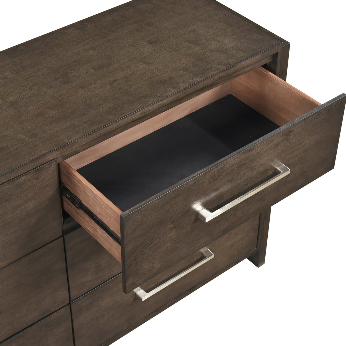 Emmett Dark Walnut Mirror (Mirror Only) from Homelegance - Luna Furniture