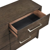 Emmett Dark Walnut Mirror (Mirror Only) from Homelegance - Luna Furniture