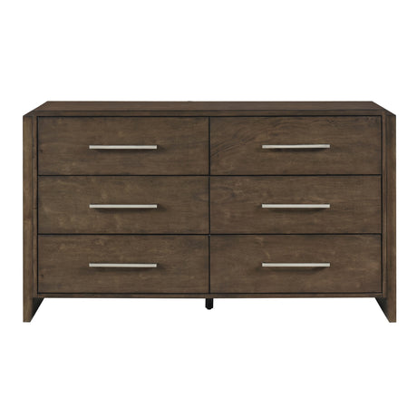 Emmett Dark Walnut Mirror (Mirror Only) from Homelegance - Luna Furniture