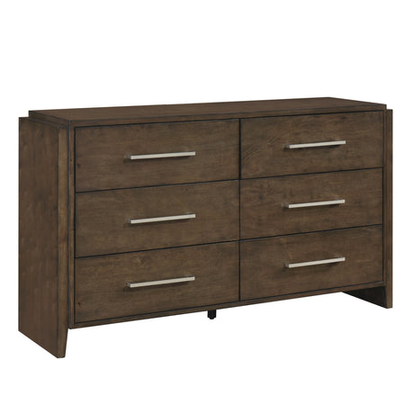 Emmett Dark Walnut Mirror (Mirror Only) from Homelegance - Luna Furniture